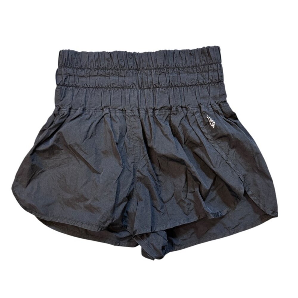 FREE PEOPLE MOVEMENT black high waisted shorts Size Medium EUC